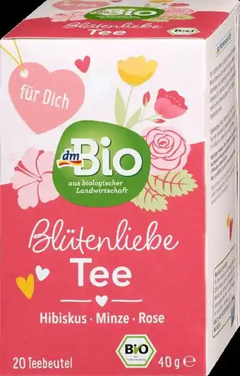 dm dmBio Blütenliebe Tee Angebot