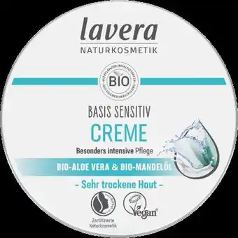 dm Lavera Basis Sensitiv Creme Angebot