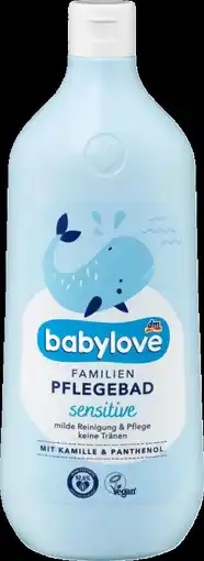 dm Babylove Familien Pflegebad sensitive Angebot