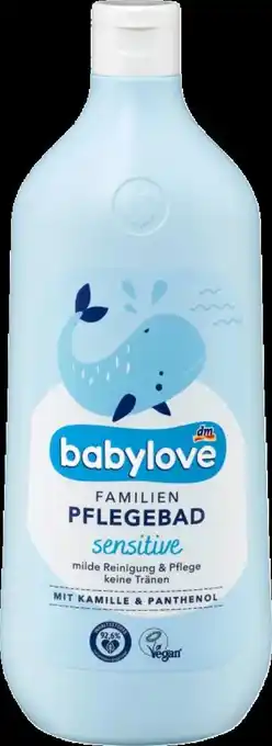 dm Babylove Familien Pflegebad sensitive Angebot