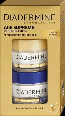 dm Diadermine Gesichtspflegeset Age Supreme Regeneration Angebot