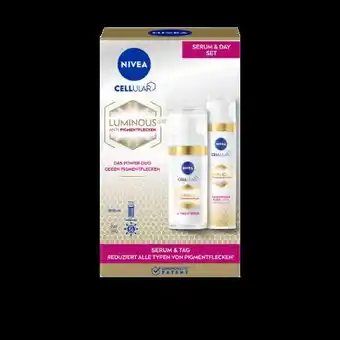 dm Nivea Gesichtspflegeset Cellular Luminous Angebot