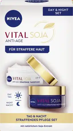 dm Nivea Gesichtspflegeset Vital Soja Anti-Age Angebot