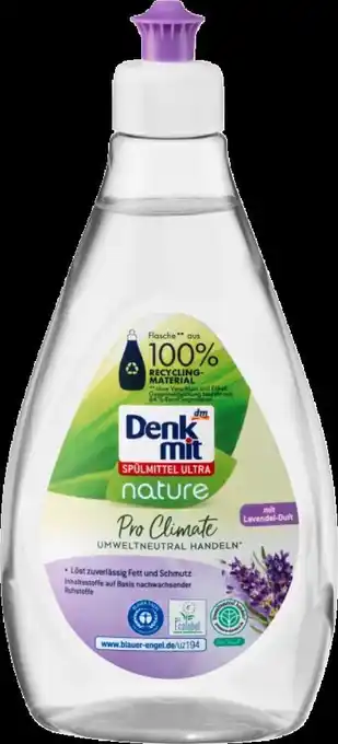 dm Denkmit Nature Spülmittel Ultra Angebot