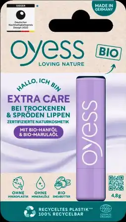 dm oyess Hallo! Ich bin Extra Care Lippenpflege Angebot