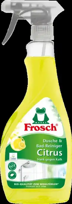 dm Frosch Citrus Dusche-Bad Reiniger Angebot