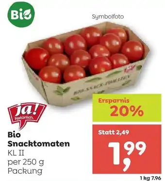 ADEG Bio Snacktomaten Angebot