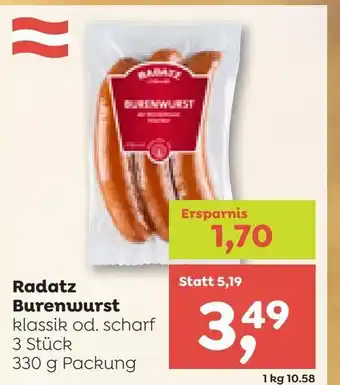 ADEG Radatz Burenwurst Angebot