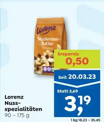 ADEG Lorenz Nuss- spezialitäten Angebot