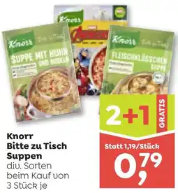 ADEG Knorr Bitte zu Tisch Suppen Angebot