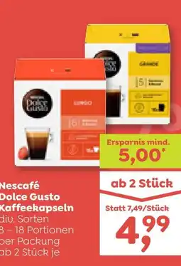 ADEG Nescafé Dolce Gusto Kaffeekapseln Angebot