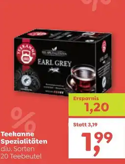 ADEG Teekanne Spezialitäten Angebot