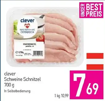 Sutterlüty Schweine Schnitzel Angebot