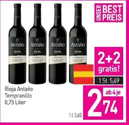 Sutterlüty Rioja Antaño Tempranillo Angebot