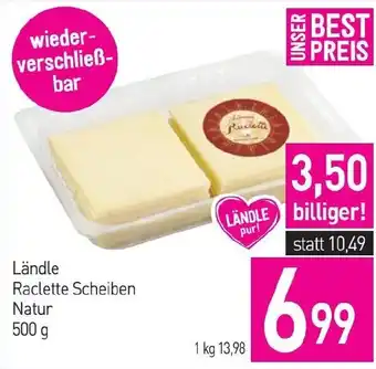 Sutterlüty Ländle Raclette Scheiben Angebot