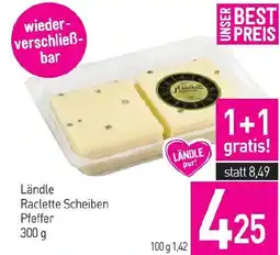 Sutterlüty Raclette Scheiben Pfeffer Angebot