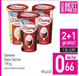 Sutterlüty Danone Dany Sahne Angebot