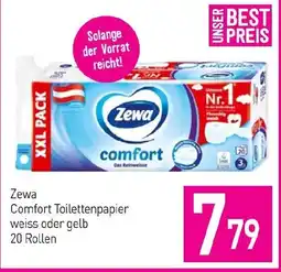 Sutterlüty Comfort Toilettenpapier weiss oder gelb Angebot