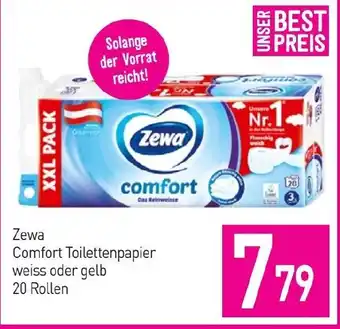 Sutterlüty Comfort Toilettenpapier weiss oder gelb Angebot