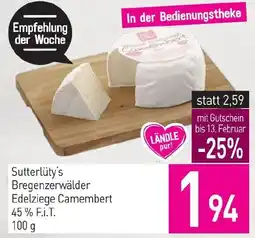 Sutterlüty Sutterlüty's Bregenzerwälder Angebot