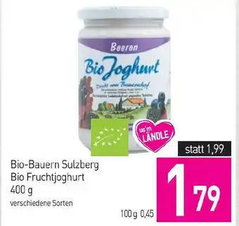 Sutterlüty Bio-Bauern Sulzberg Bio Fruchtjoghurt Angebot