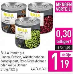 Sutterlüty Linsen, Erbsen, Wachtelbohnen dampfgegart, Rote Kidneybohnen oder Weiße Bohnen Angebot