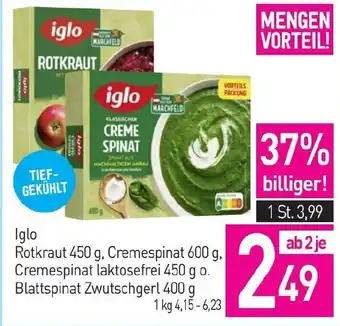 Sutterlüty Creme Spinat Angebot