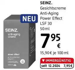 dm Gesichtscreme Anti-Aging NEU Power Effect LSF 30 Angebot