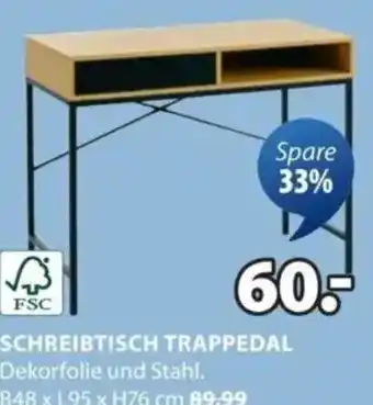 JYSK SCHREIBTISCH TRAPPEDAL Angebot