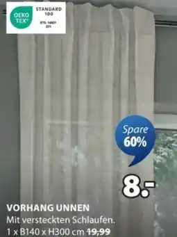 JYSK Vorhang unnen Angebot