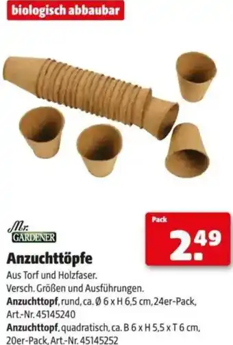 Hagebau Anzuchttöpfe Angebot