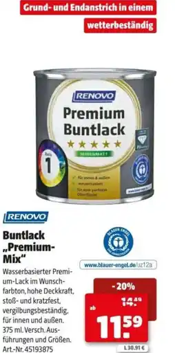 Hagebau Buntlack Premium- Mix Angebot