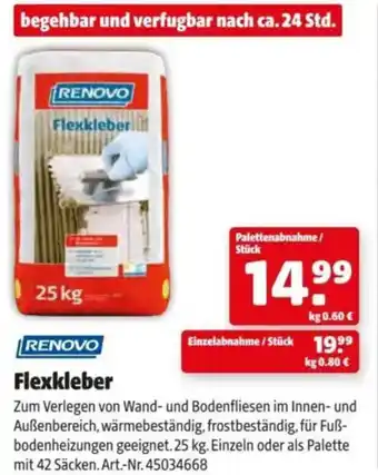 Hagebau Flexkleber Angebot