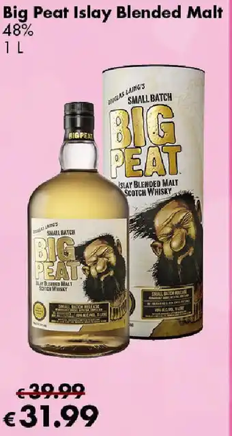 Travel FREE Big Peat Islay Blended Malt Angebot