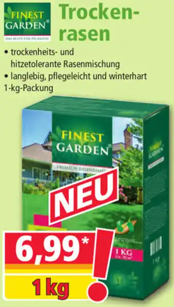 Norma Finest Garden Trocken Rasen 1Kg Angebot