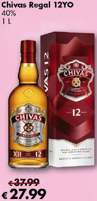 Travel FREE Chivas Regal 12YO Angebot