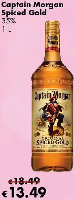 Travel FREE Captain Morgan Spiced Gold Angebot