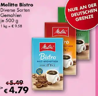 Travel FREE Melitta Bistro Angebot