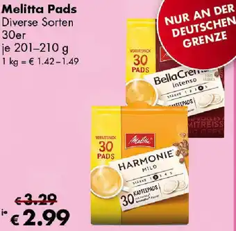 Travel FREE Melitta Pads Angebot