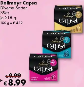 Travel FREE Dallmayr Capsa Angebot