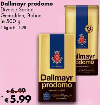 Travel FREE Dallmayr prodomo Angebot