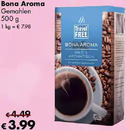 Travel FREE Bona Aroma Angebot