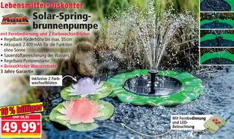 Norma Mauk Solar Spring Brunnnenpumpe Angebot