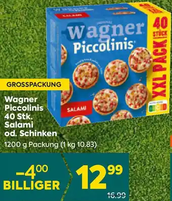 Billa Wagner Piccolinis Salami od. Schinken Angebot