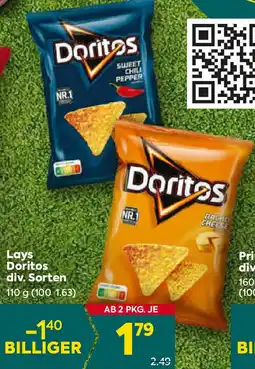 Billa Lays Doritos Angebot