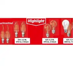 Lidl LED Filament-Leuchmittel Lidl Angebot