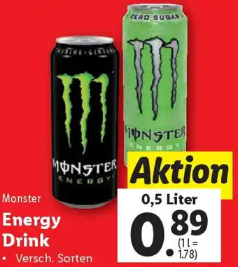 Lidl Energy Drink Angebot