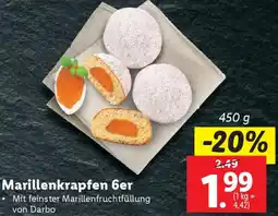 Lidl Marillenkrapfen 6er Angebot