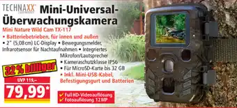Norma Technaxx Mini Universal Überwachungskamera Angebot