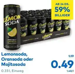 T&G Lemonsoda, Oransoda oder Mojitosoda Angebot